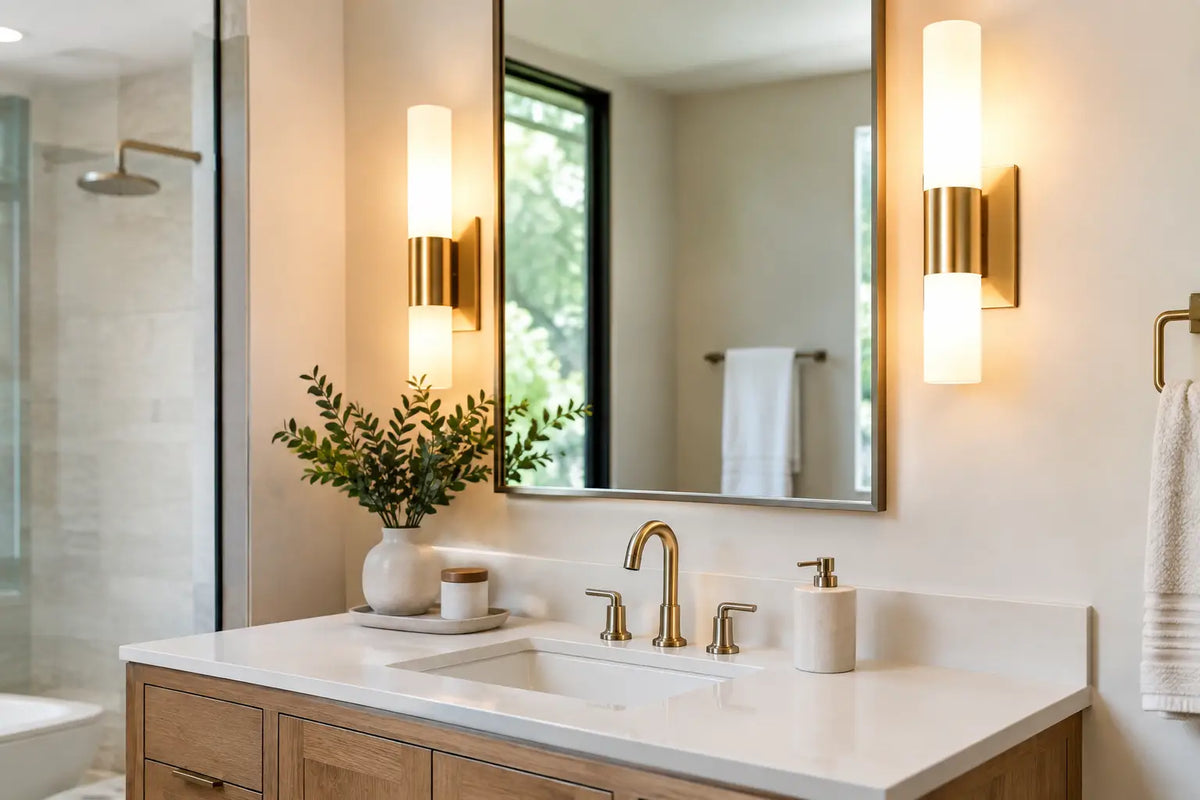 Best Wall Lights for Bathroom That Flatter You