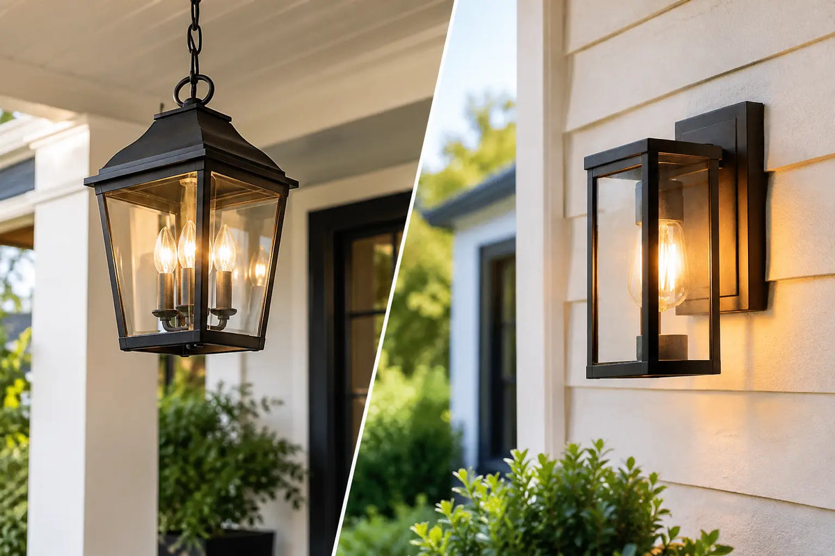 Outdoor Lantern Versus Sconce: Which Suits You?