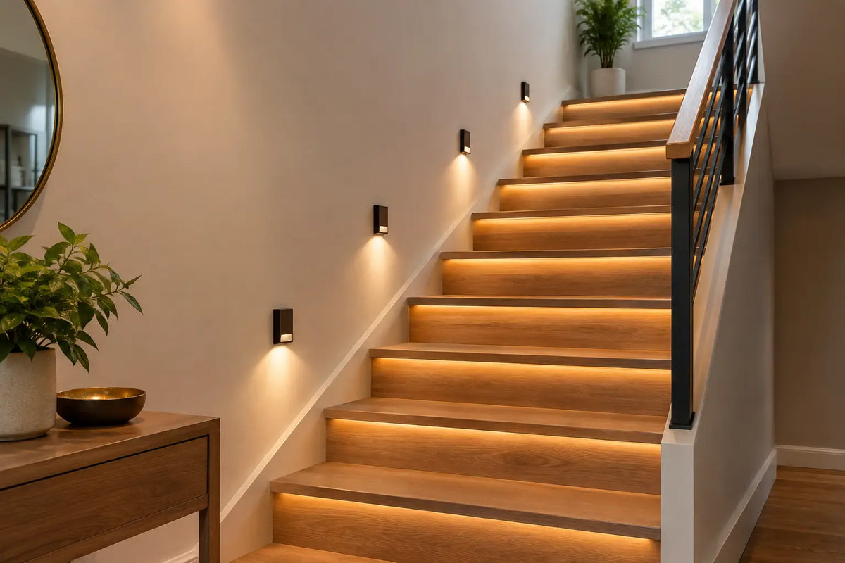 How to Illuminate a Staircase with Style