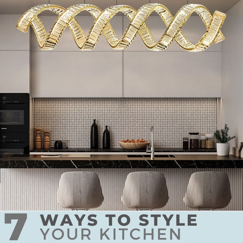 Illuminate Your Culinary Haven: 7 Captivating Ways to Style Your Kitchen with Chandeliers - ChandeliersLife®
