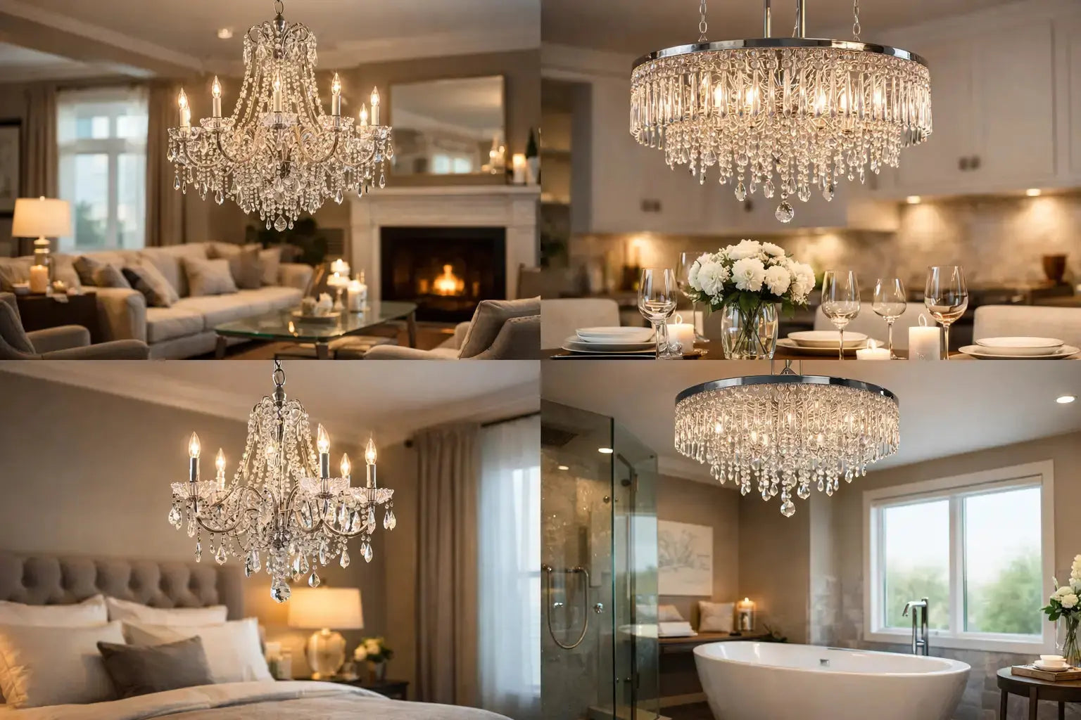Guide to Crystal Chandeliers for Every Room