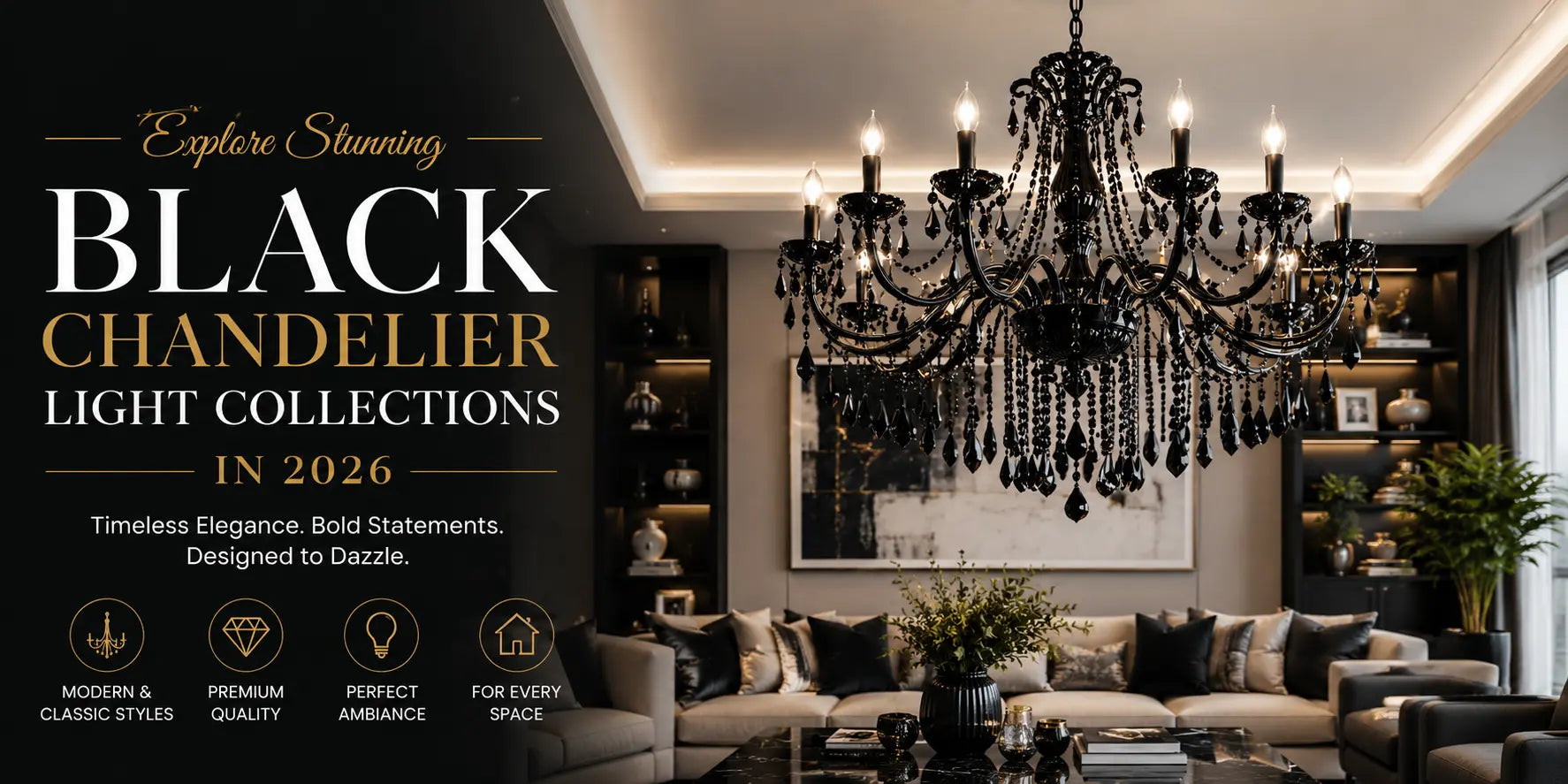 Explore Stunning Black Chandelier Light Collections in 2026 ChandeliersLife®