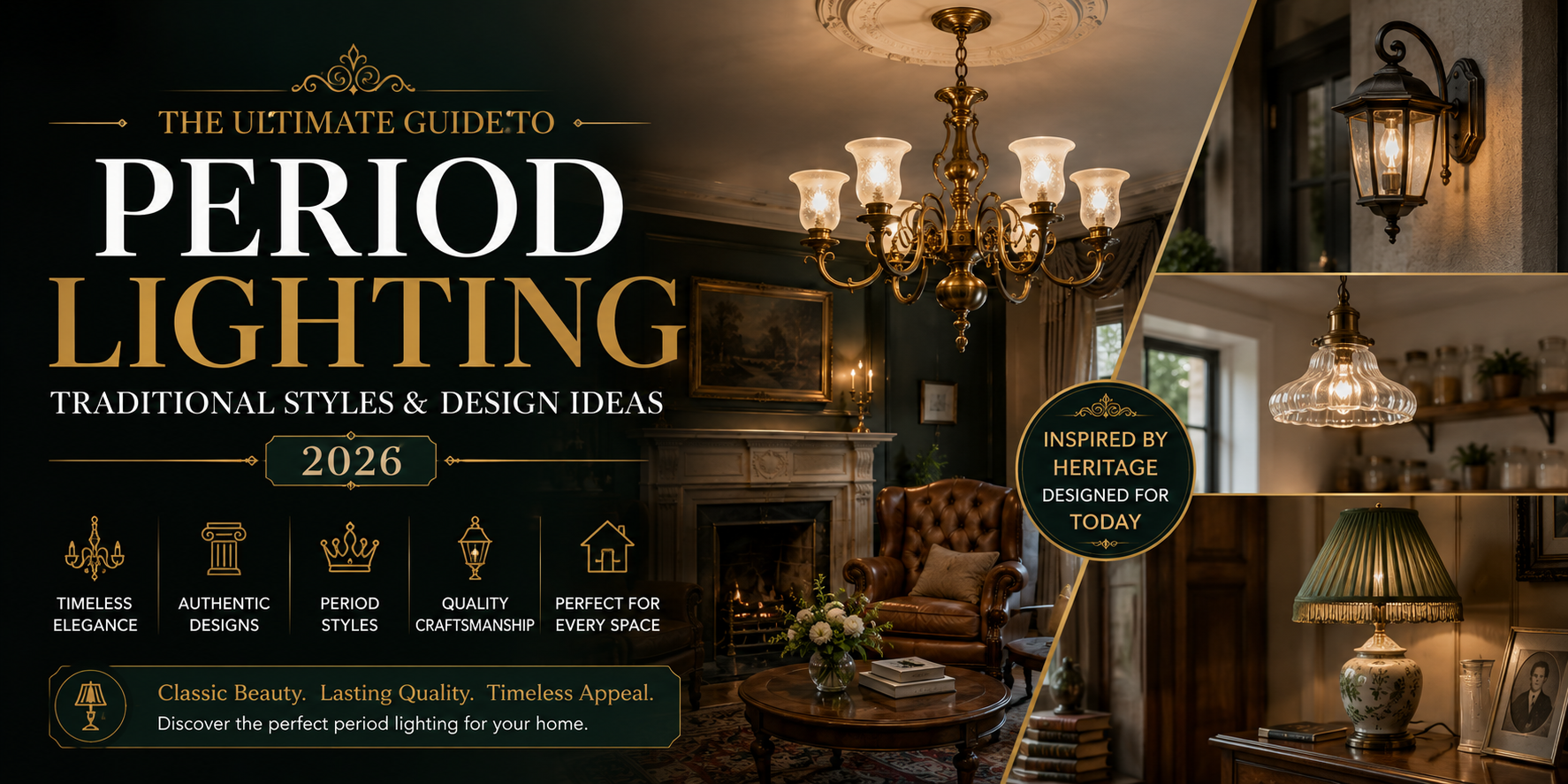 The Ultimate Guide to Period Lighting: Traditional Styles & Design Ideas 2026