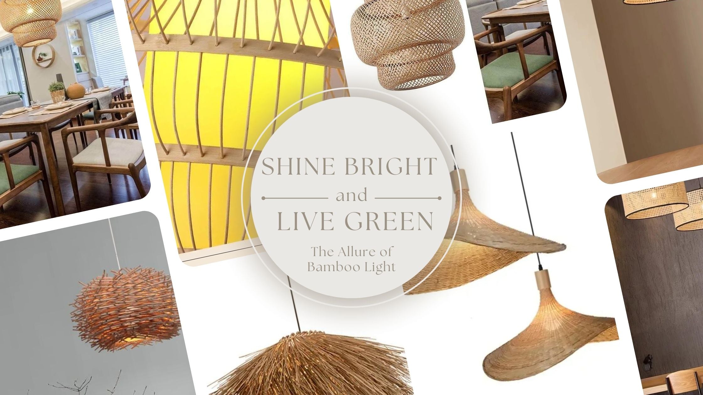 Shine Bright, Live Green: The Allure of Bamboo Light - ChandeliersLife®