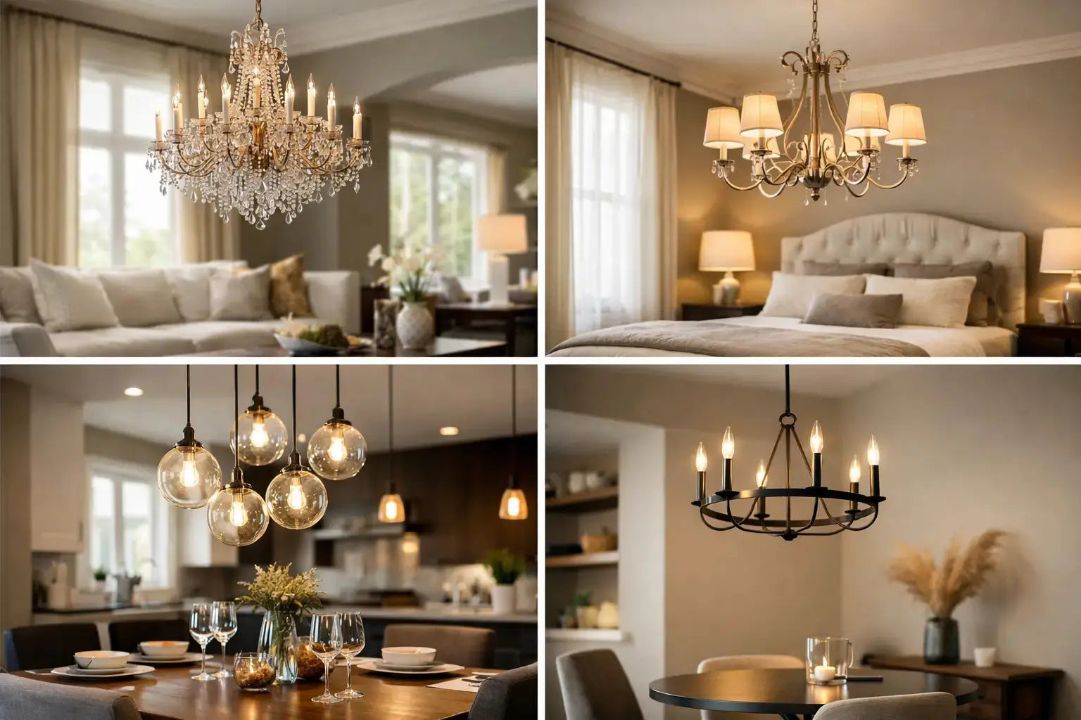 How to Choose Chandelier Size for Every Room