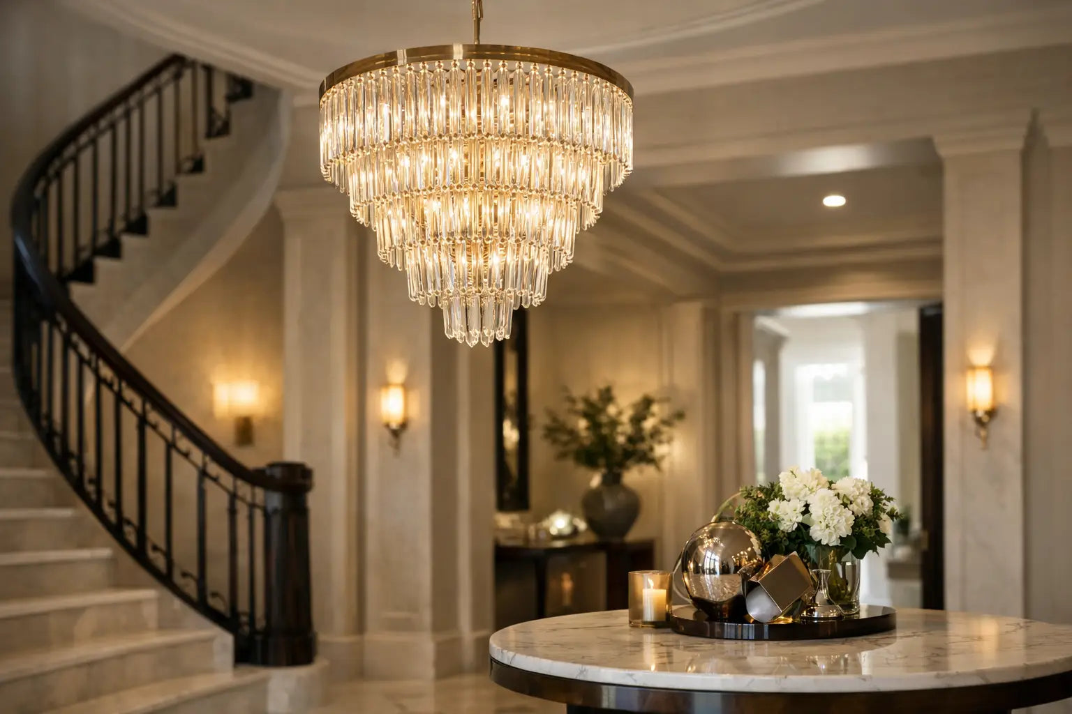Luxury Foyer Lighting Trends for Elegant Entrances