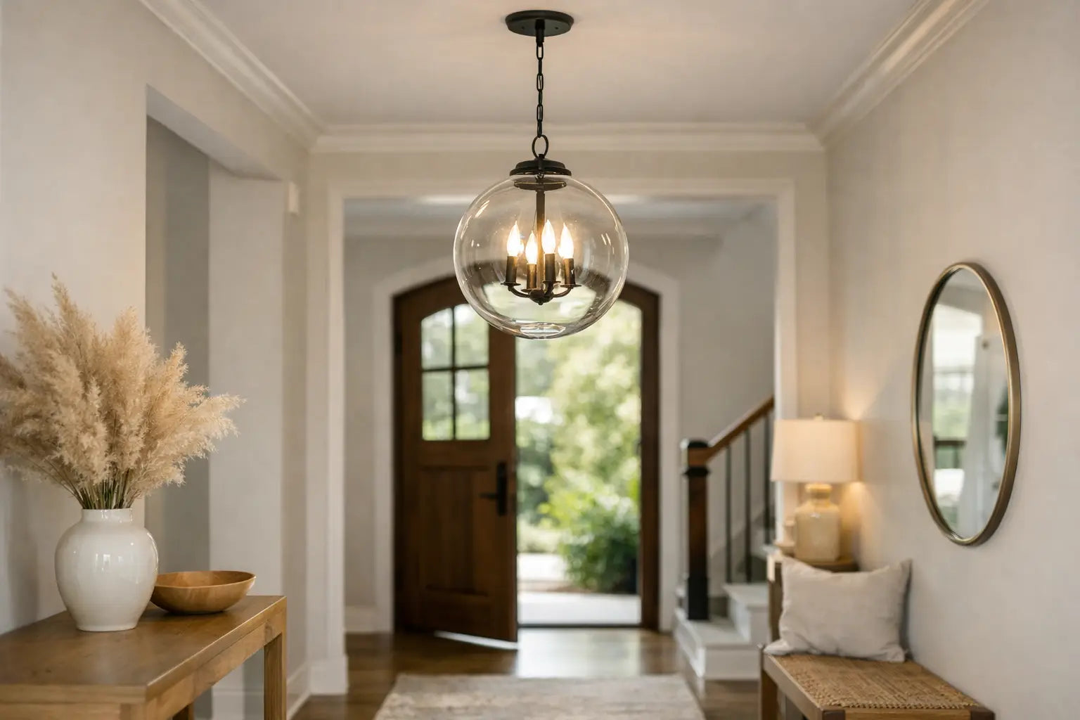 Entryway Pendant Lighting That Sets the Tone