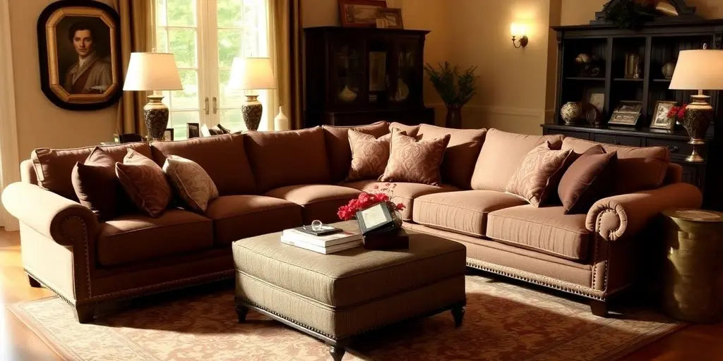 Discover-the-Comfort-and-Style-of-the-Thomasville-Sectional-for-Your-Living-Room ChandeliersLife®