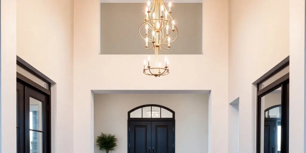 Elevate Your Entryway with Stunning Contemporary Foyer Chandeliers