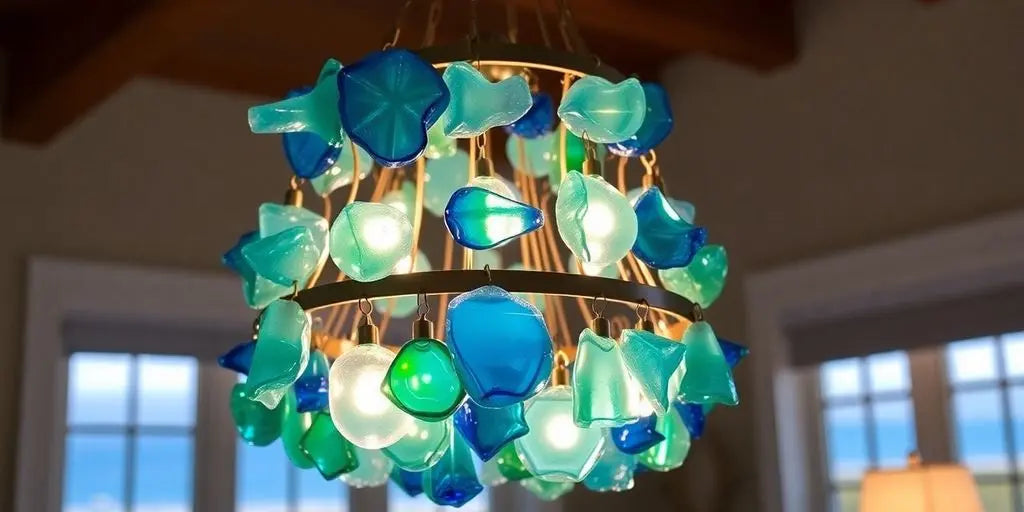 Illuminate-Your-Space-with-a-Stunning-Seaglass-Chandelier-The-Perfect-Coastal-Decor ChandeliersLife®