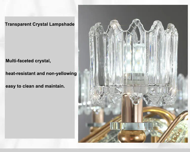 Classic Crystal Ring Beaded Chandelier ChandeliersLife®