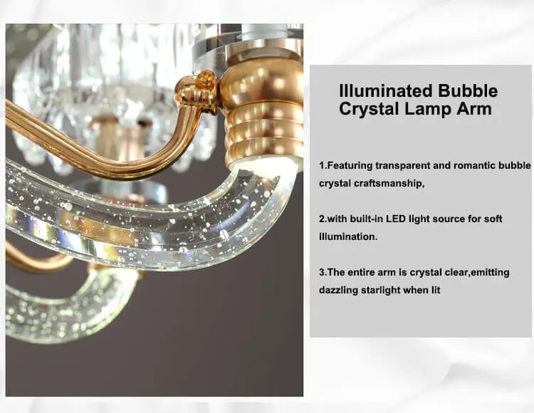 Classic Crystal Ring Beaded Chandelier ChandeliersLife®