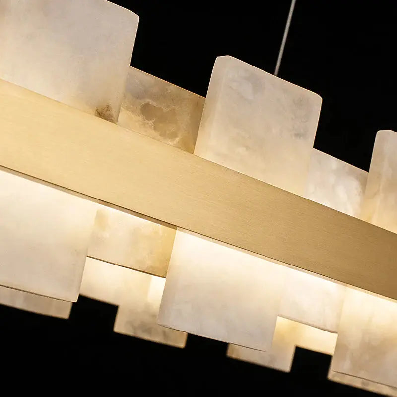 Modern Oval Marble Chandelier ChandeliersLife®