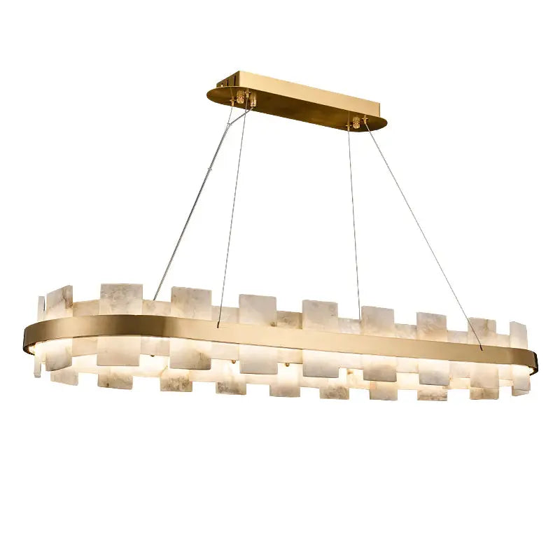 Modern Oval Marble Chandelier ChandeliersLife®