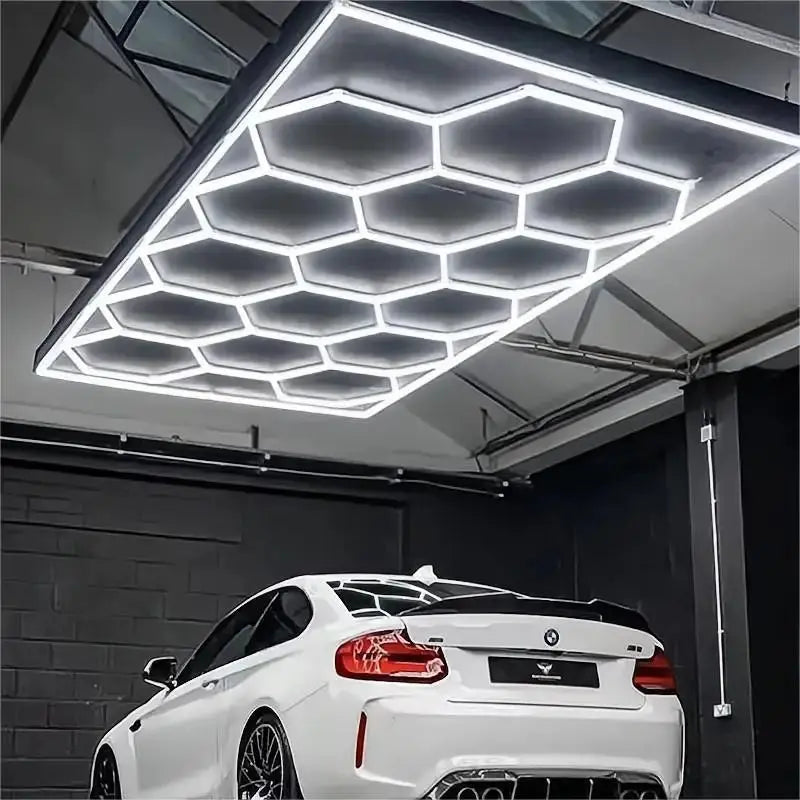 Hexagon Ceiling Light for Car Showroom Workshop ChandeliersLife®