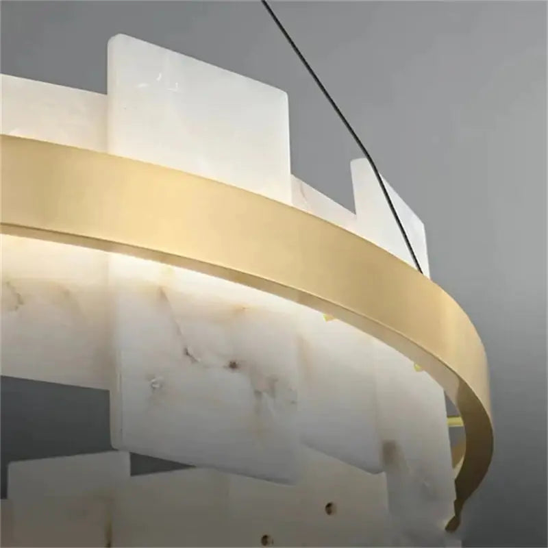 Modern Round Marble Chandelier ChandeliersLife®