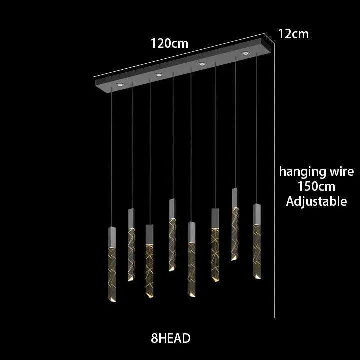 Rectangle Loft LED Chandelier ChandeliersLife®