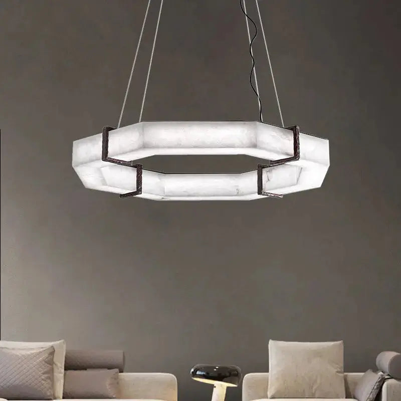 Modern Creative Retro Alabaster Chandelier ChandeliersLife®