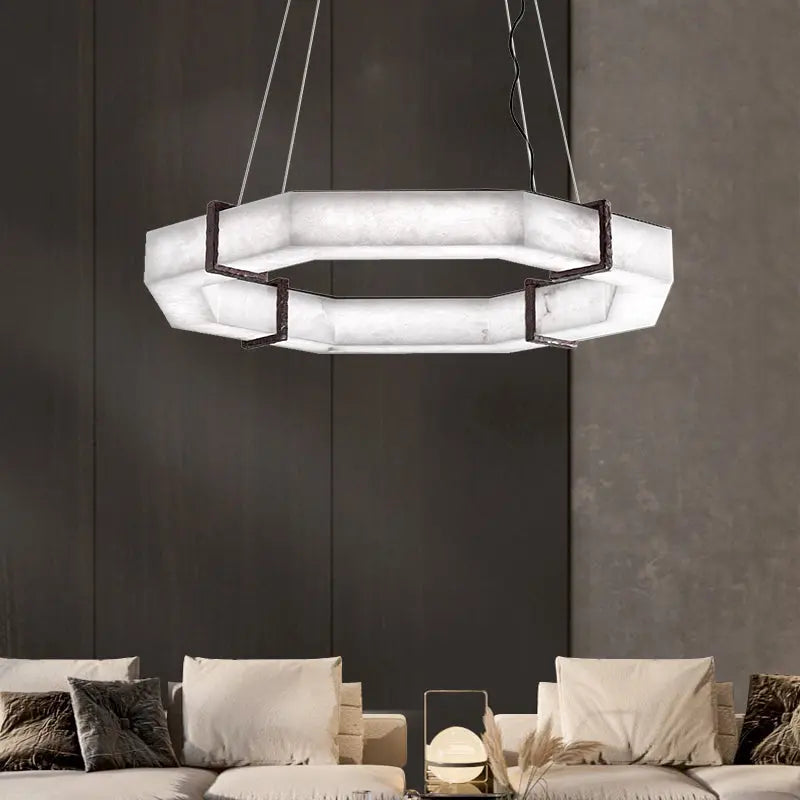 Modern Creative Retro Alabaster Chandelier ChandeliersLife®