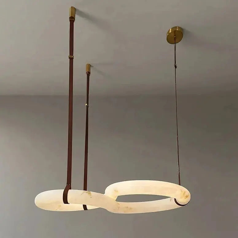 Contemporary Nordic Alabaster Designer Chandelier ChandeliersLife®