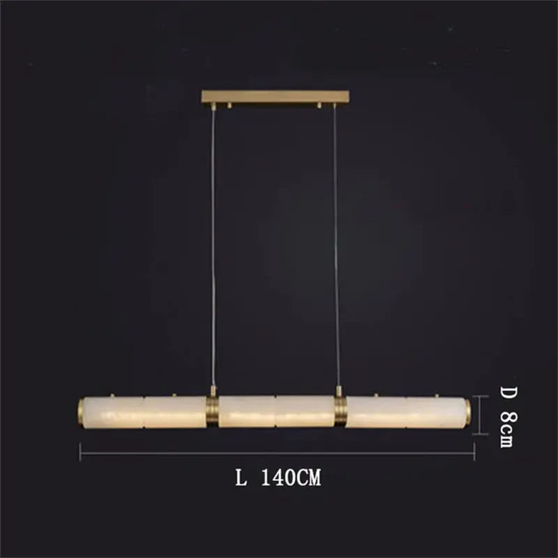 Linear Alabaster Chandelier ChandeliersLife®