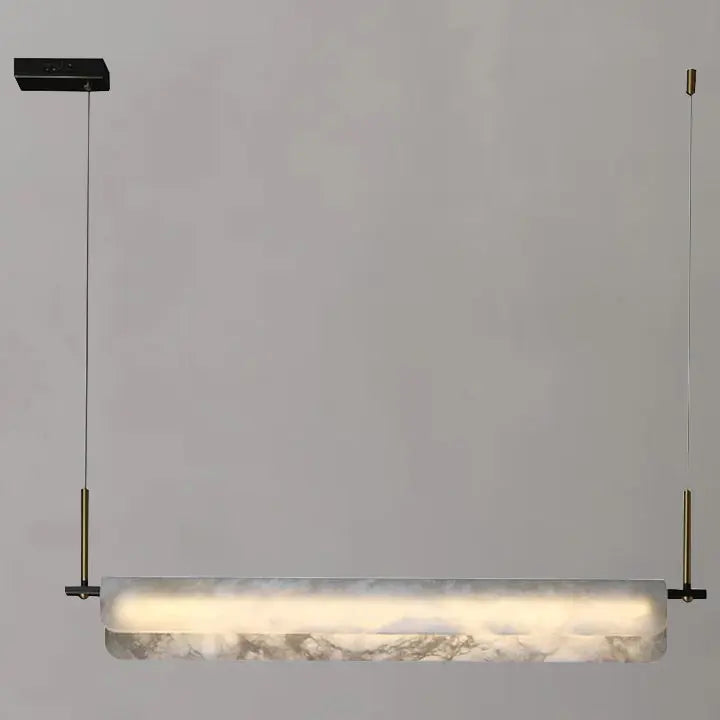 Modern Alabaster Linear Pendant Chandelier ChandeliersLife®
