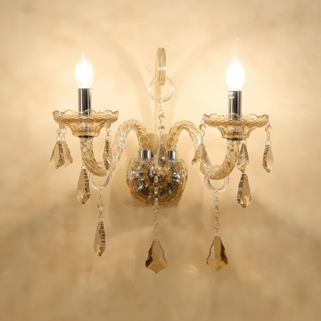 Cognac Unique Wall Luxury Lamp