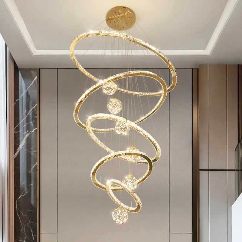 Pendant Modern Crystal Ring Chandelier ChandeliersLife®