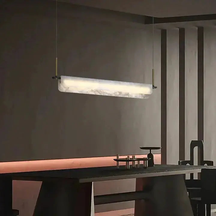 Modern Stone Linear Chandelier ChandeliersLife®