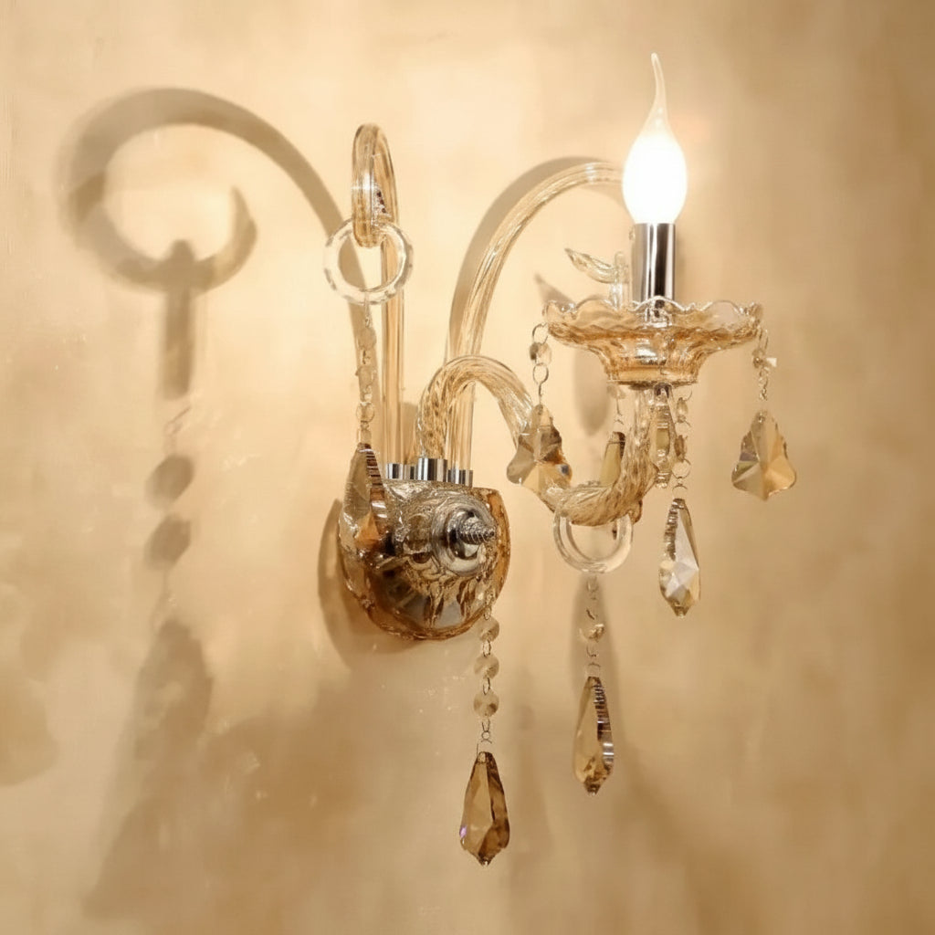 Cognac Unique Wall Luxury Lamp