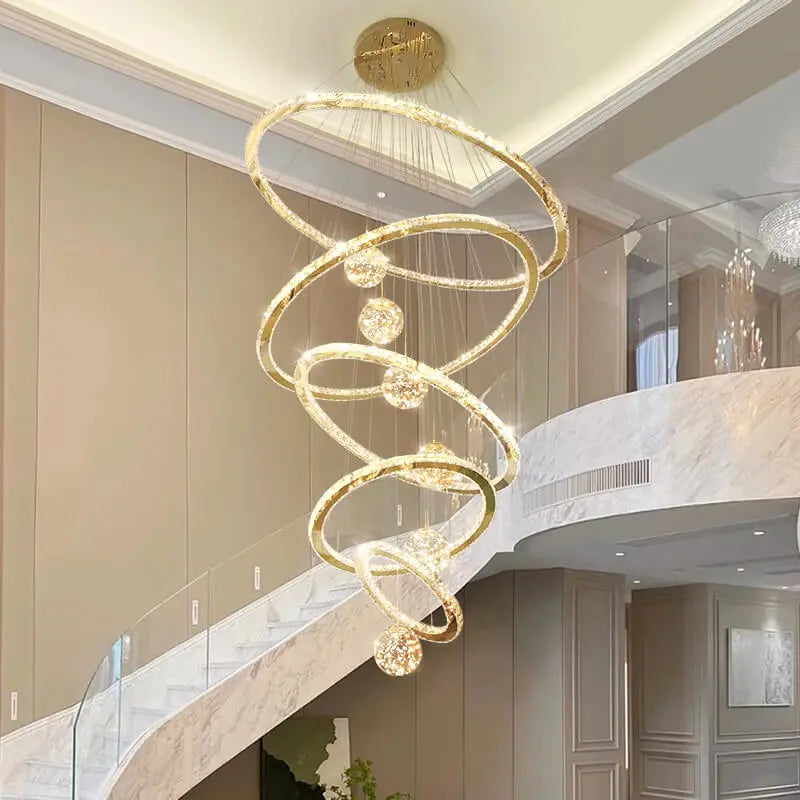 Pendant Modern Crystal Ring Chandelier ChandeliersLife®