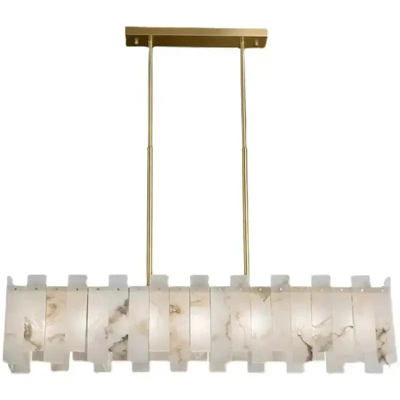 Modern Alabaster Linear Chandelier ChandeliersLife®