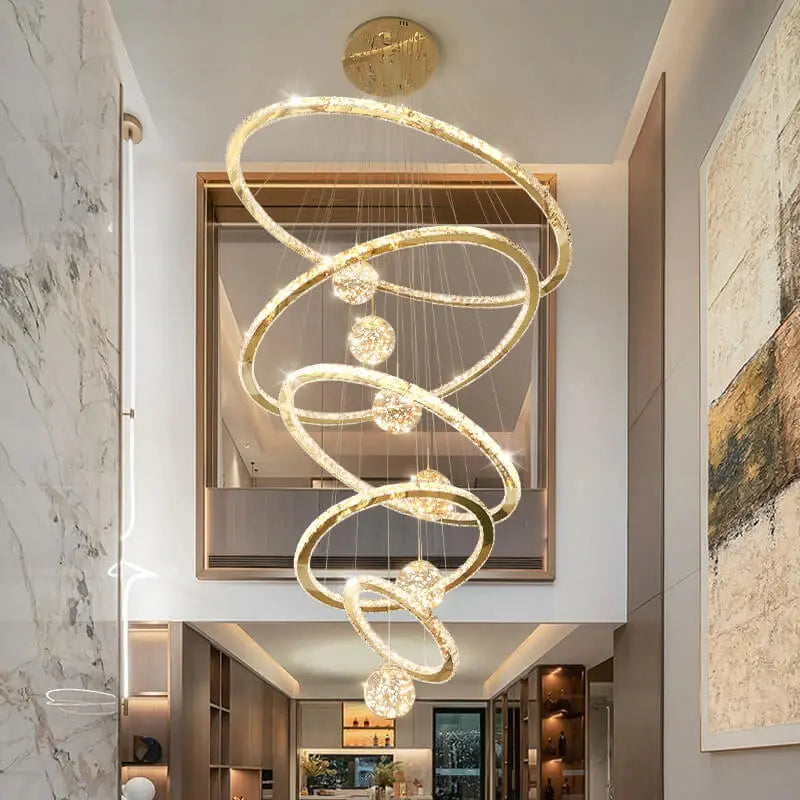 Pendant Modern Crystal Ring Chandelier ChandeliersLife®