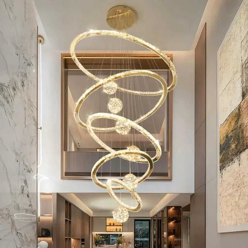 Pendant Modern Crystal Ring Chandelier ChandeliersLife®