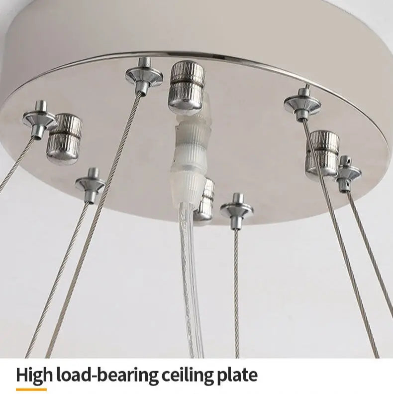 Luxury High Ceiling Modern Crystal Chandelier ChandeliersLife®