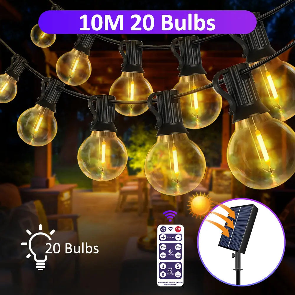 The Solar String Outdoor Lights ChandeliersLife®