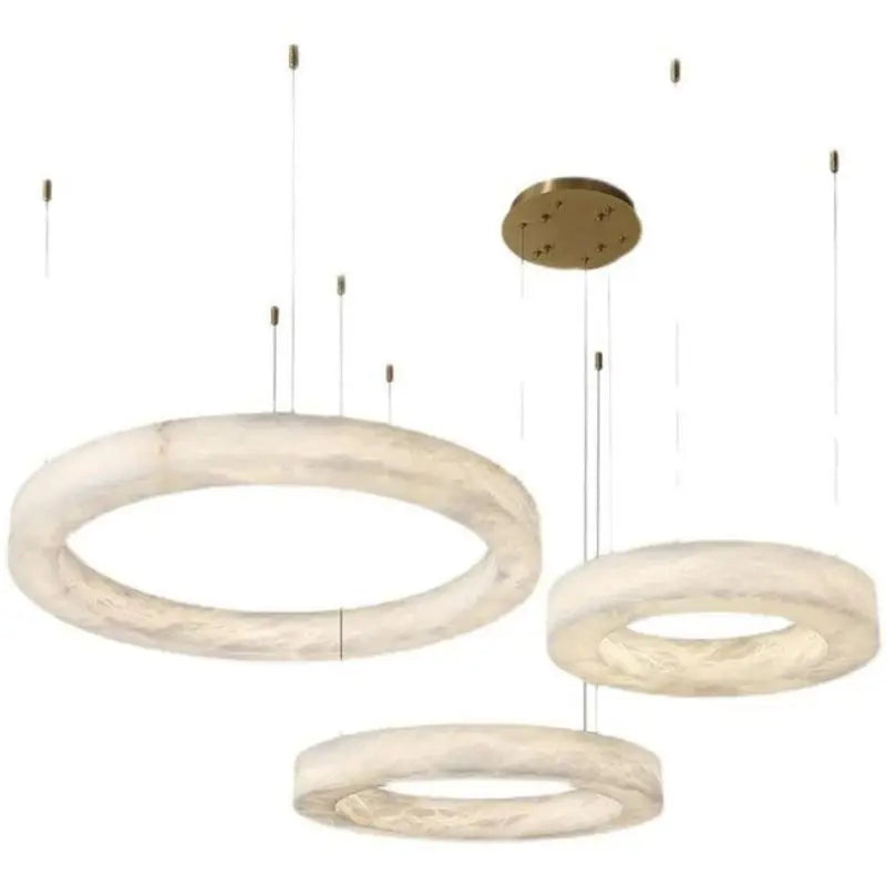 Marble Round Modern Pendant Light ChandeliersLife®