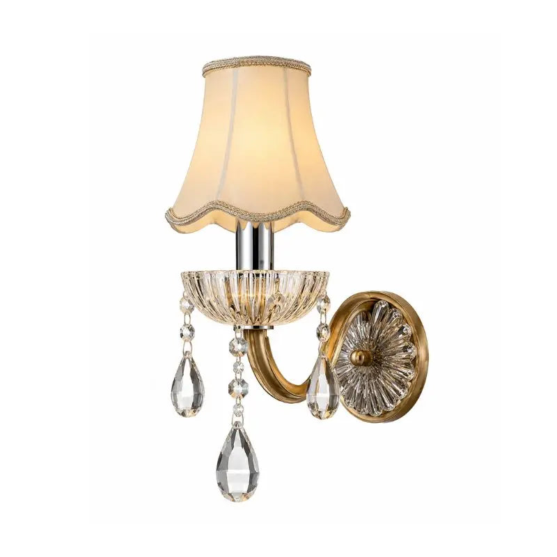European Style Crystal Chandelier, Gold Wrought Iron Crystal Lamp High-end Light Luxury and Atmospheric Duplex Candle Lighting ChandeliersLife®