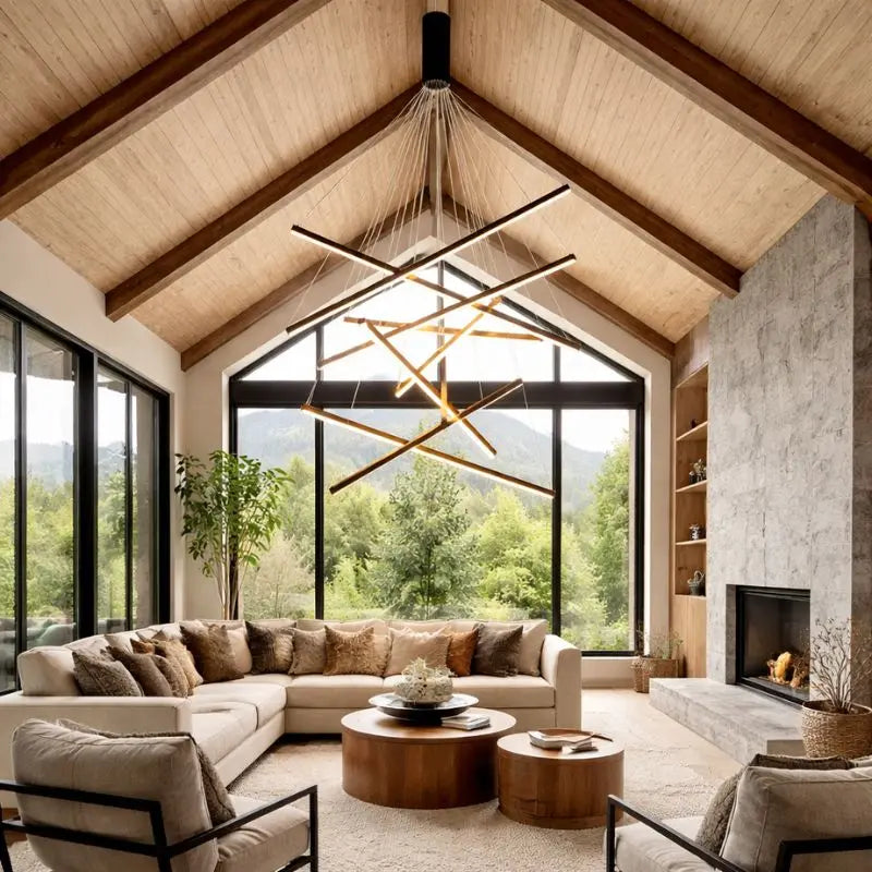 Black Stair Creative Personality Chandelier ChandeliersLife®