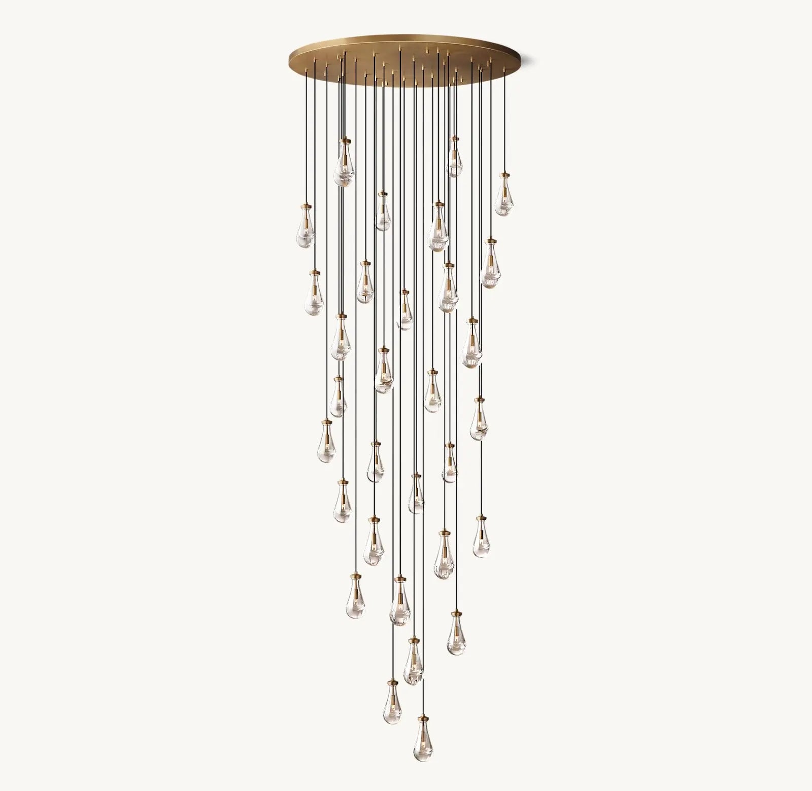 Luxury Raindrop Staircase Chandelier ChandeliersLife®