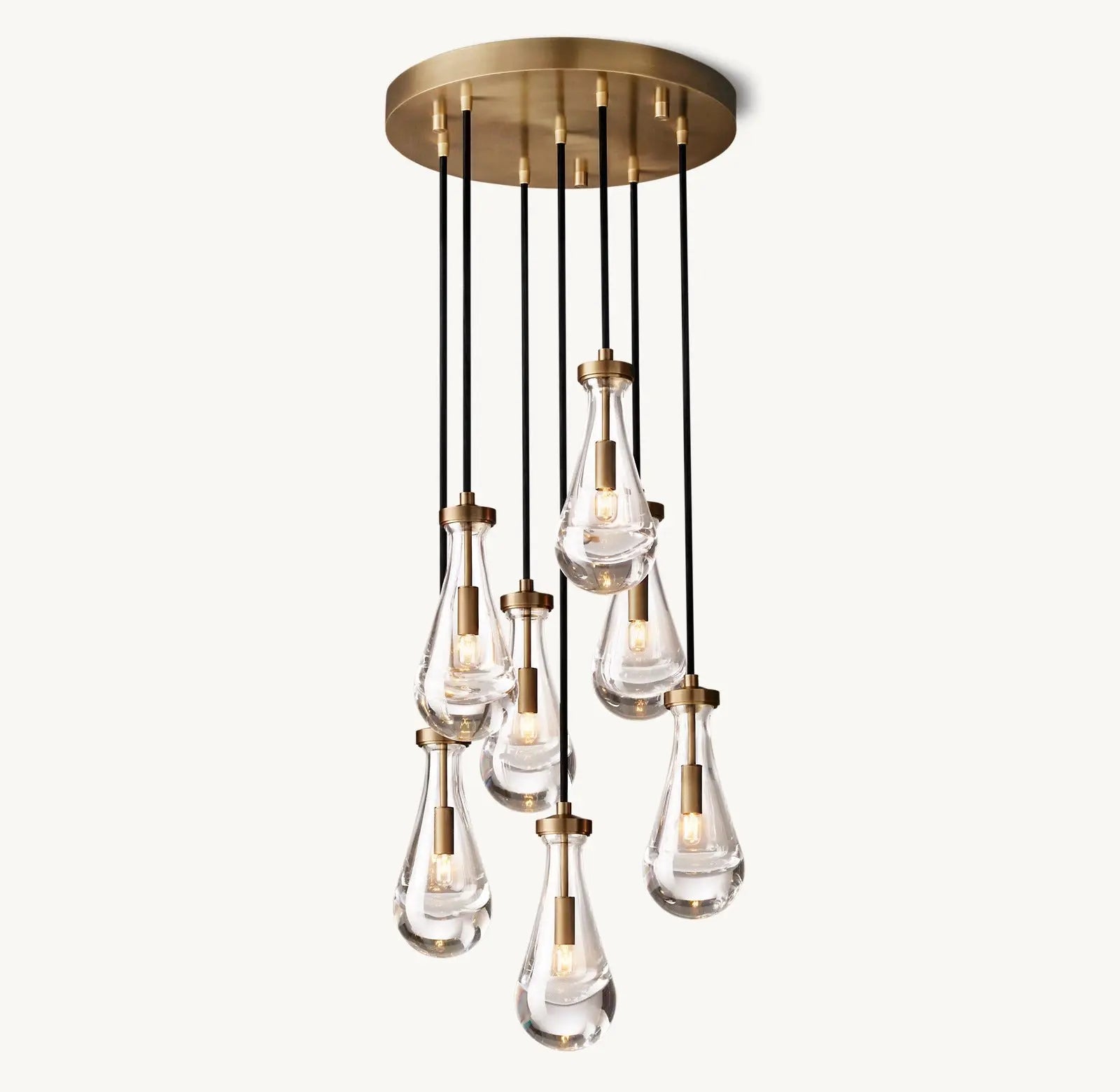 Luxury Raindrop Staircase Chandelier ChandeliersLife®