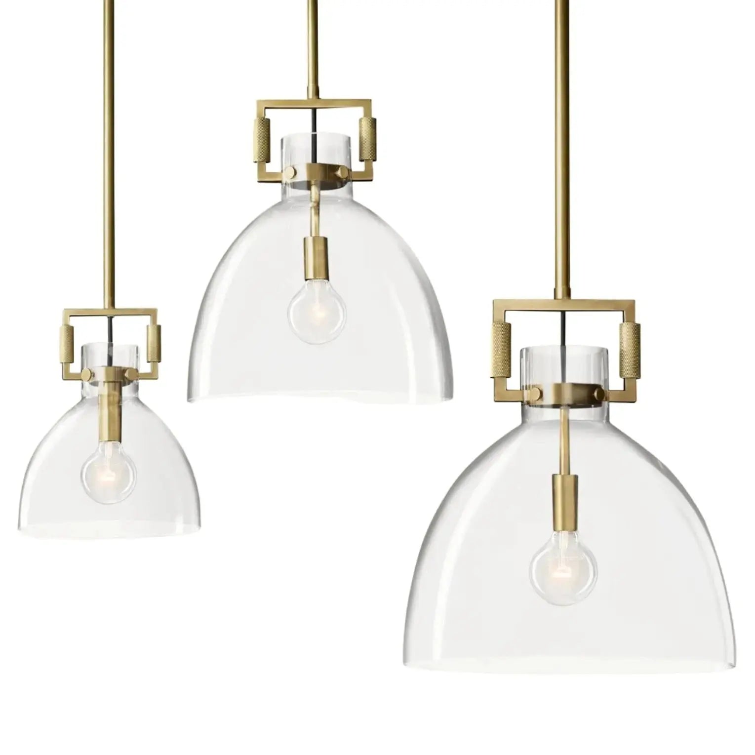 Precision Glass Dome Pendant Light ChandeliersLife®