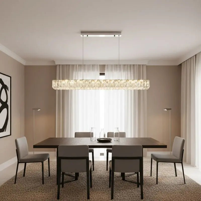 Crystal Oval Design LED Chandelier ChandeliersLife®