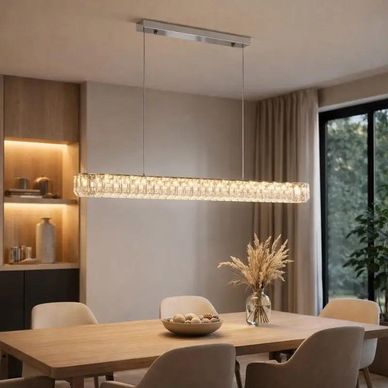 Crystal Oval Design LED Chandelier ChandeliersLife®