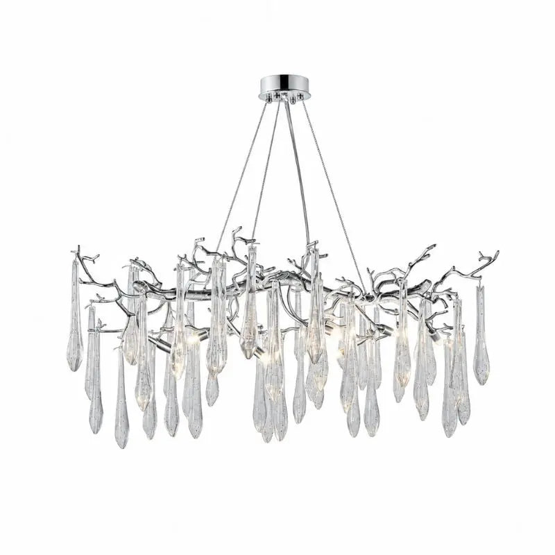 Lustre décoratif en forme de goutte de pluie