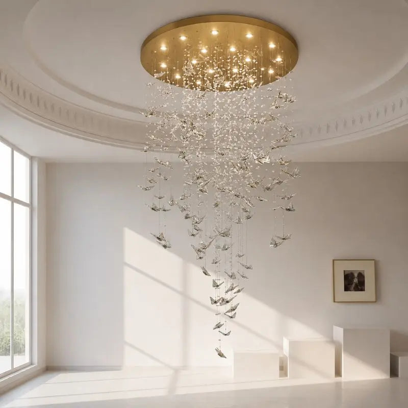 Modern Butterfly Pendant Light