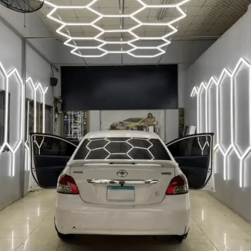 Hexagon Ceiling Light for Car Showroom Workshop ChandeliersLife®