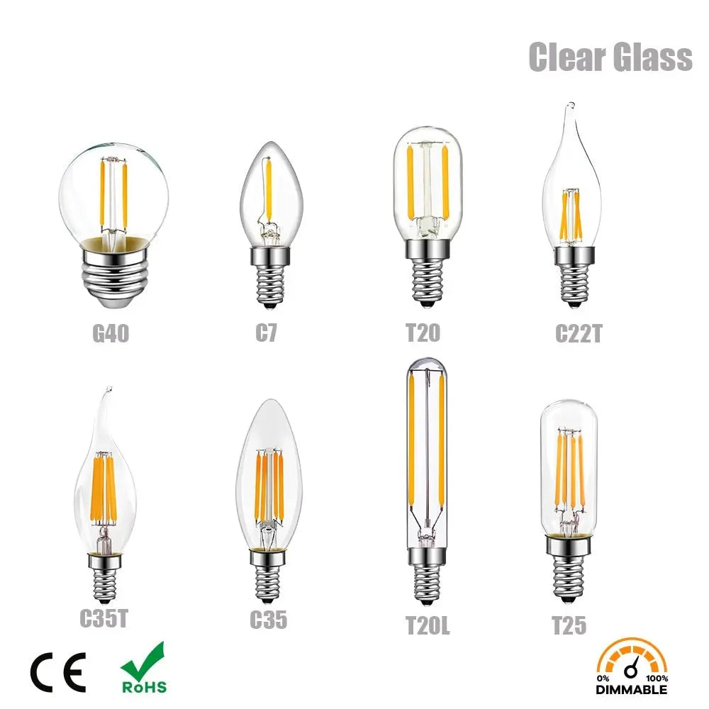 Edison Filament Bulbs