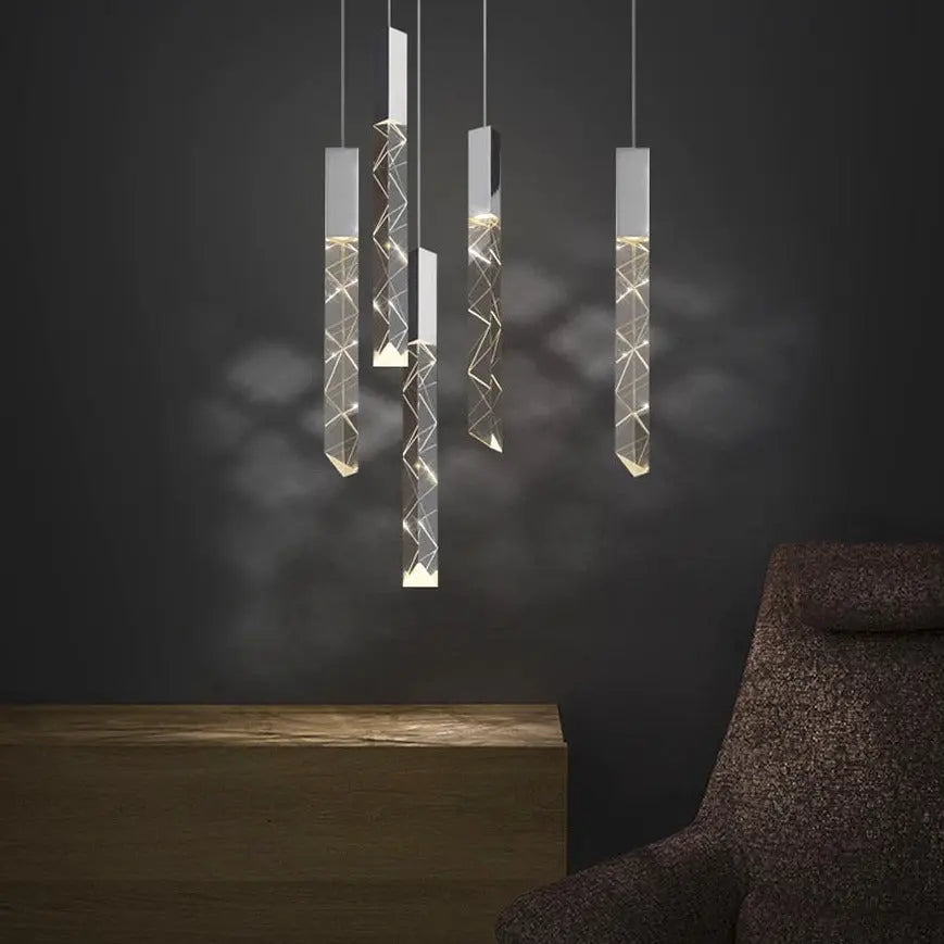 Rectangle Loft LED Chandelier ChandeliersLife®