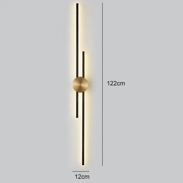 Luxury Minimalist Creative Copper Wall Light ChandeliersLife®
